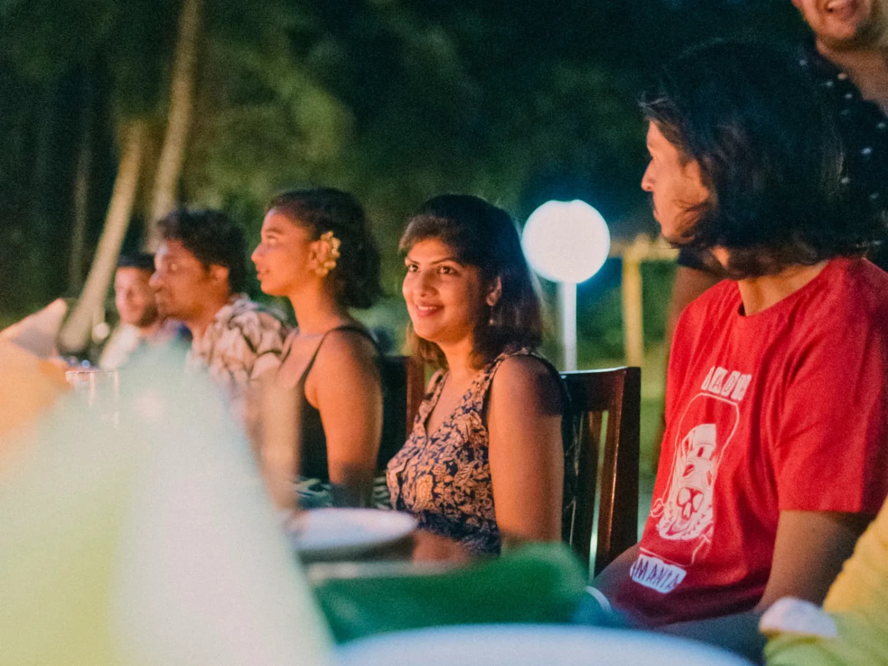 Welcome and farewell dinners with a Tribe that started as strangers