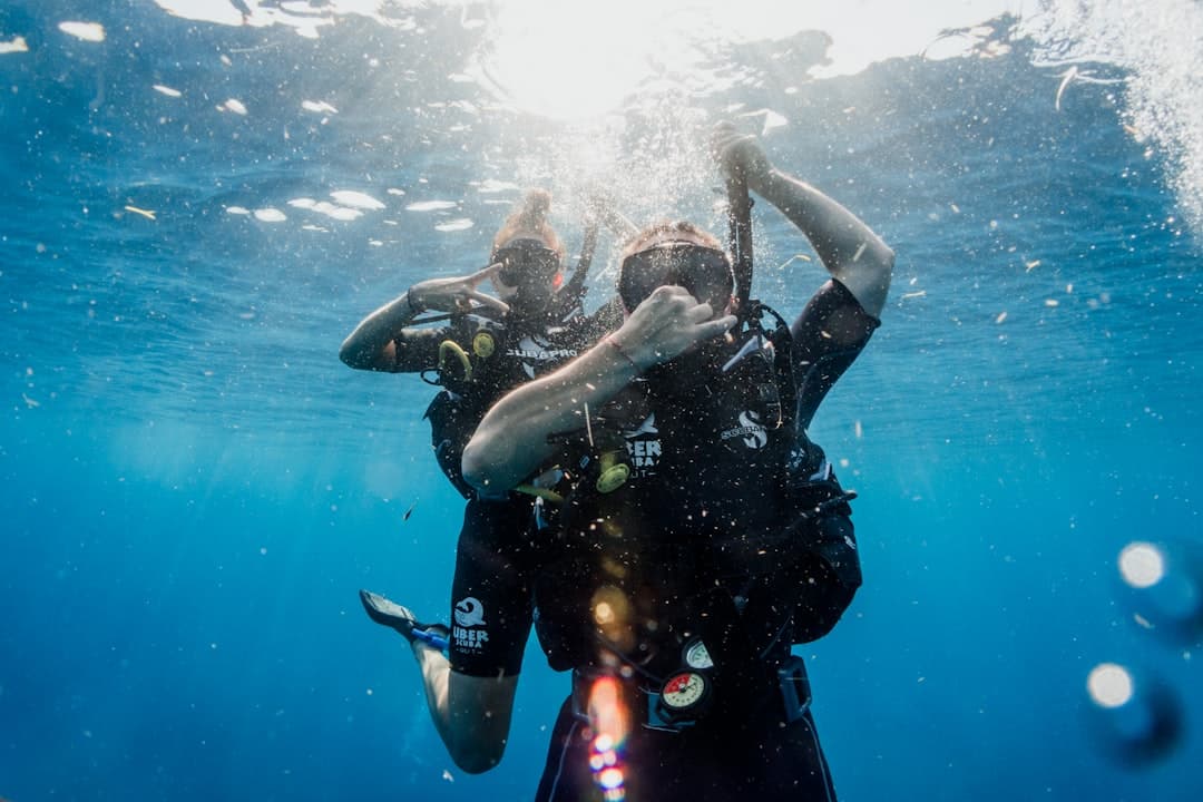 Go from complete beginner to certified PADI diver in four days cleared to 18 metres