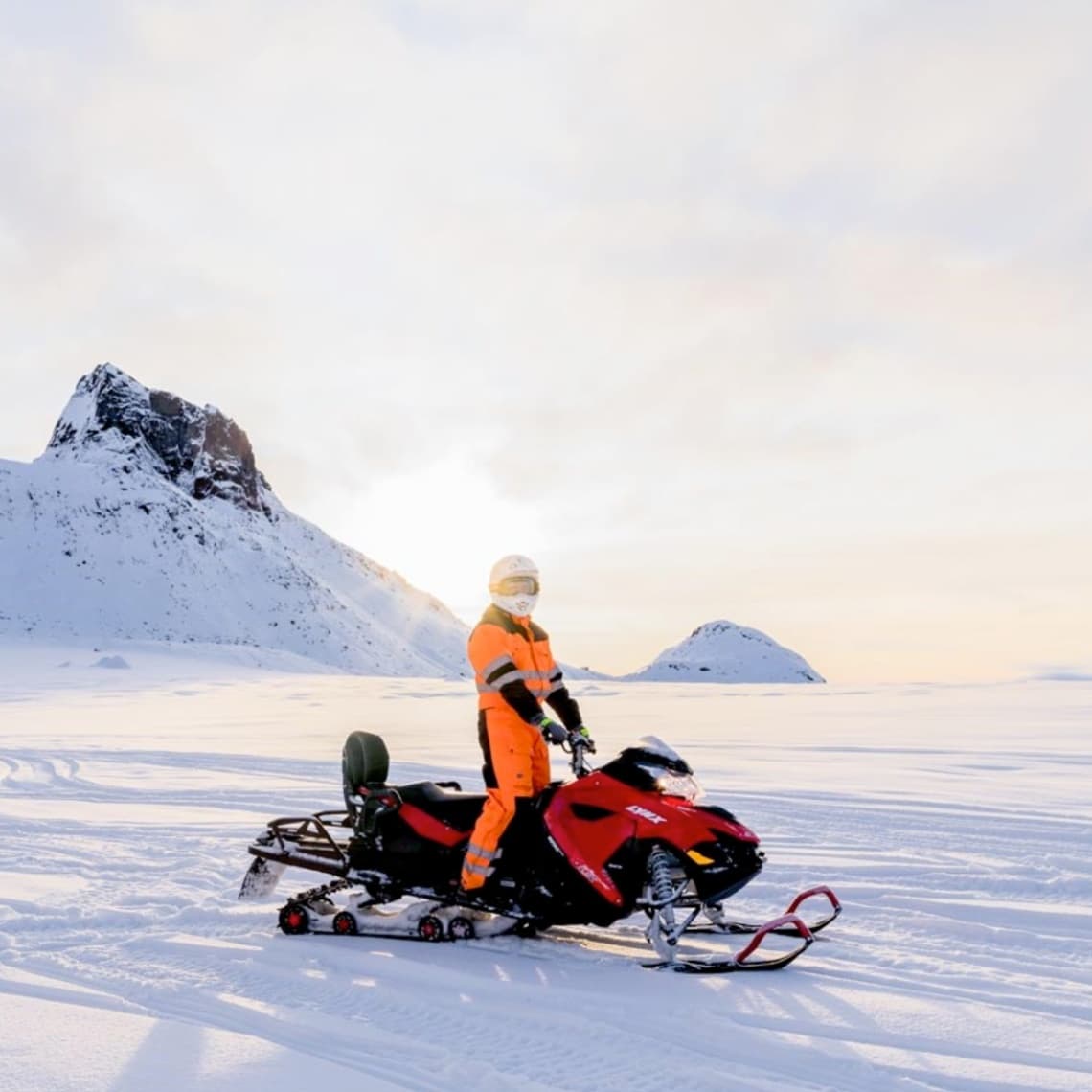 Snowmobile Thrills & Soothing Springs