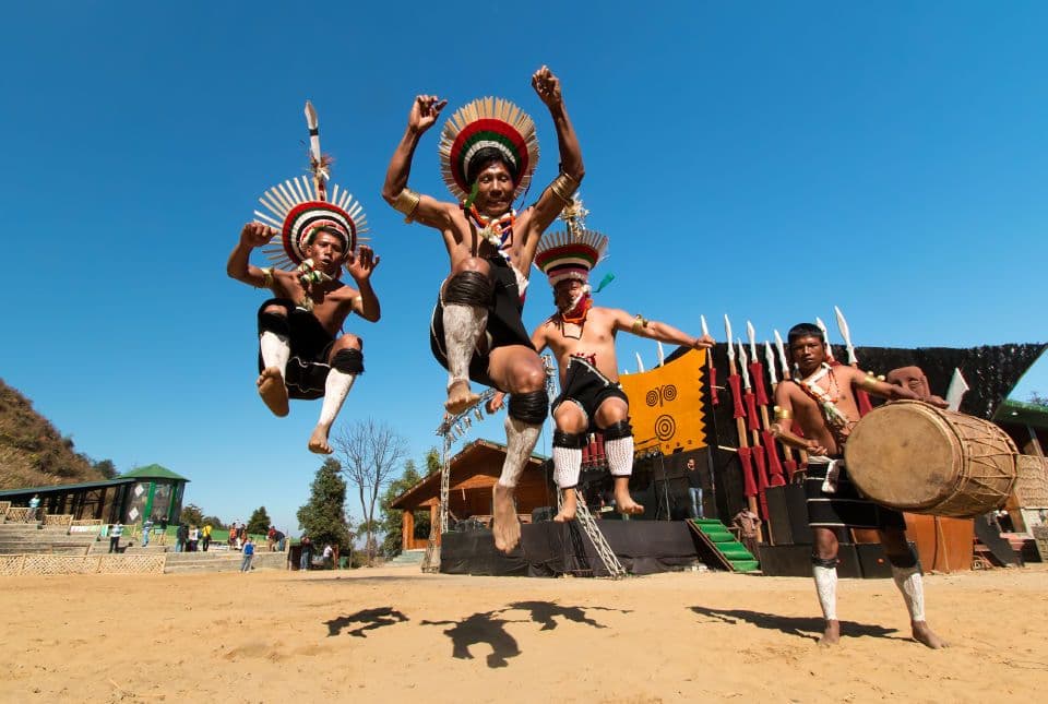 The Hornbill Closing Ceremony - all 17+ Naga tribes, full regalia, one ground