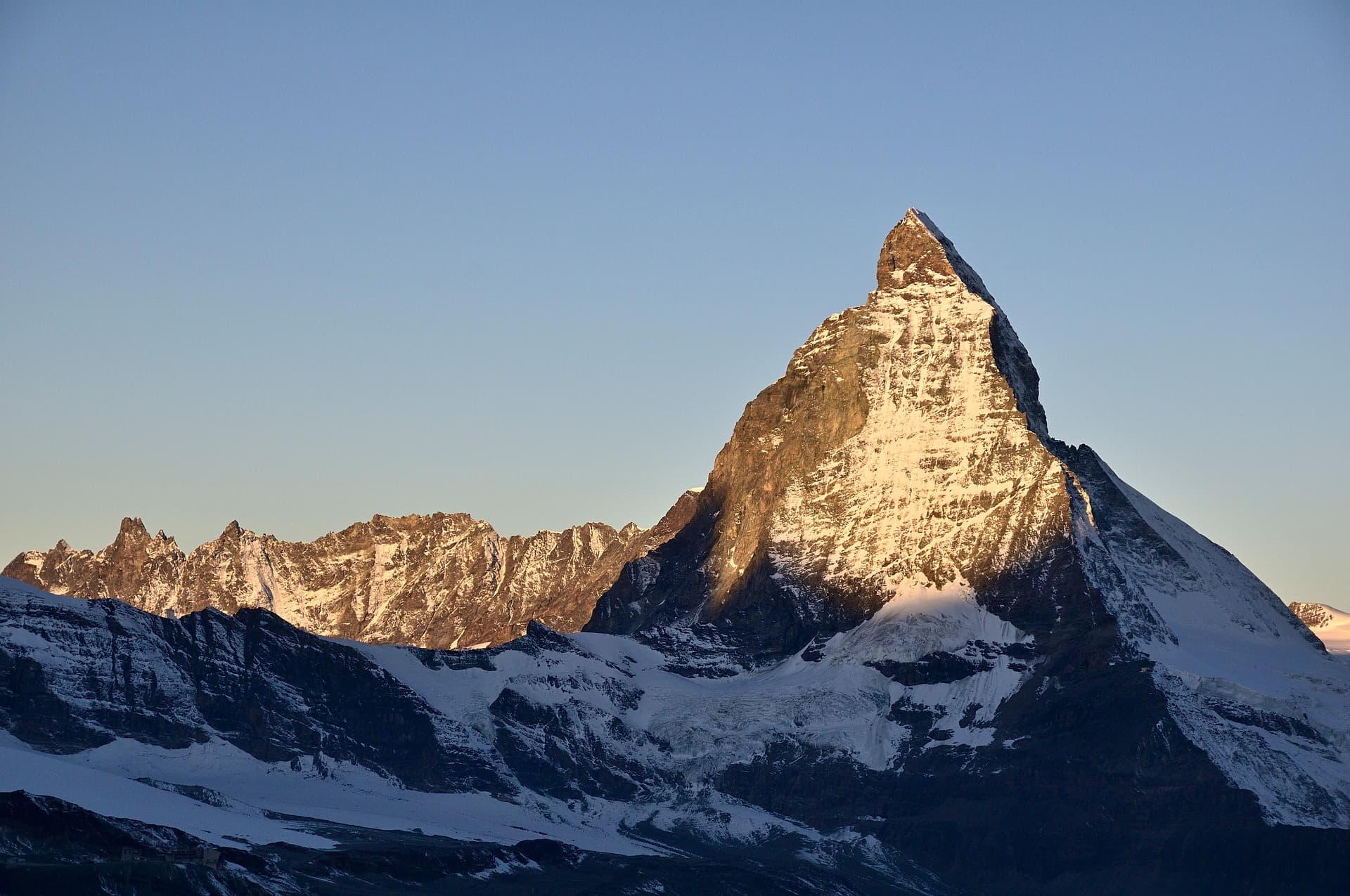 Matterhorn sunrise from Gornergrat