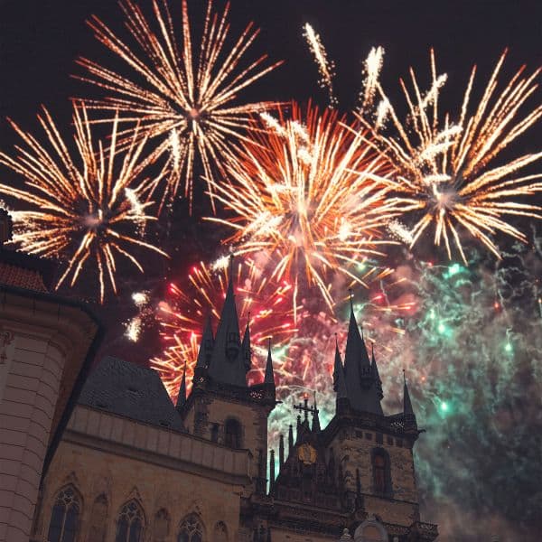 NYE Countdown & Fireworks in Prague