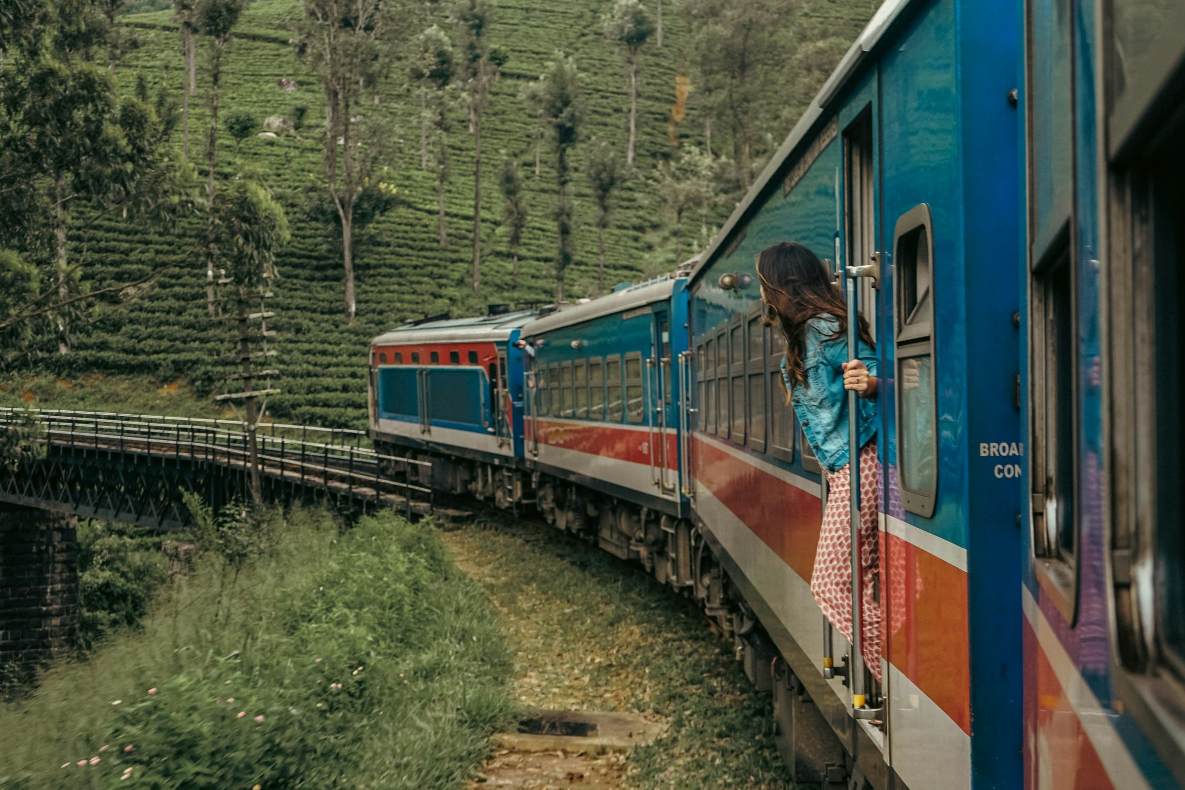 The train everyone films