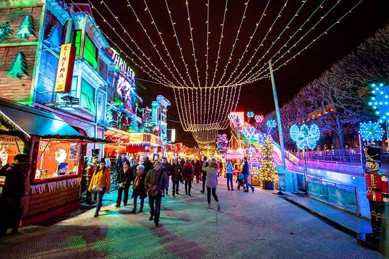 Tuileries Christmas Market and the Seine